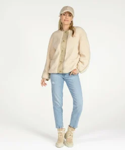 Cap Faux Fur Creamy White-IBANA Hot