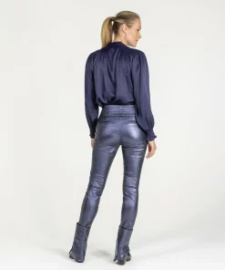 Colette Metallic Marine Blue-IBANA