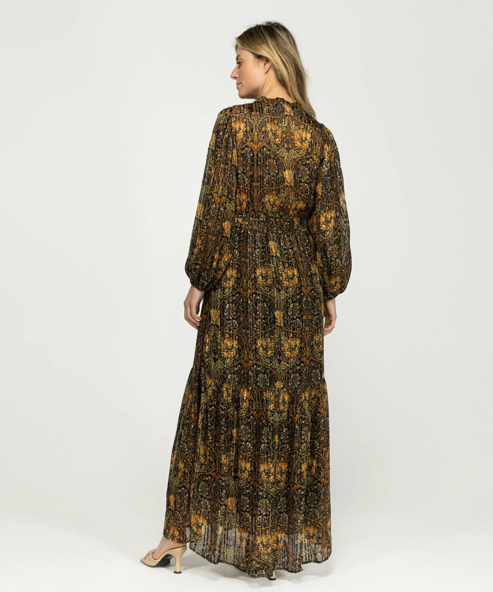 Dalore Lurex Floral Rose-IBANA Online