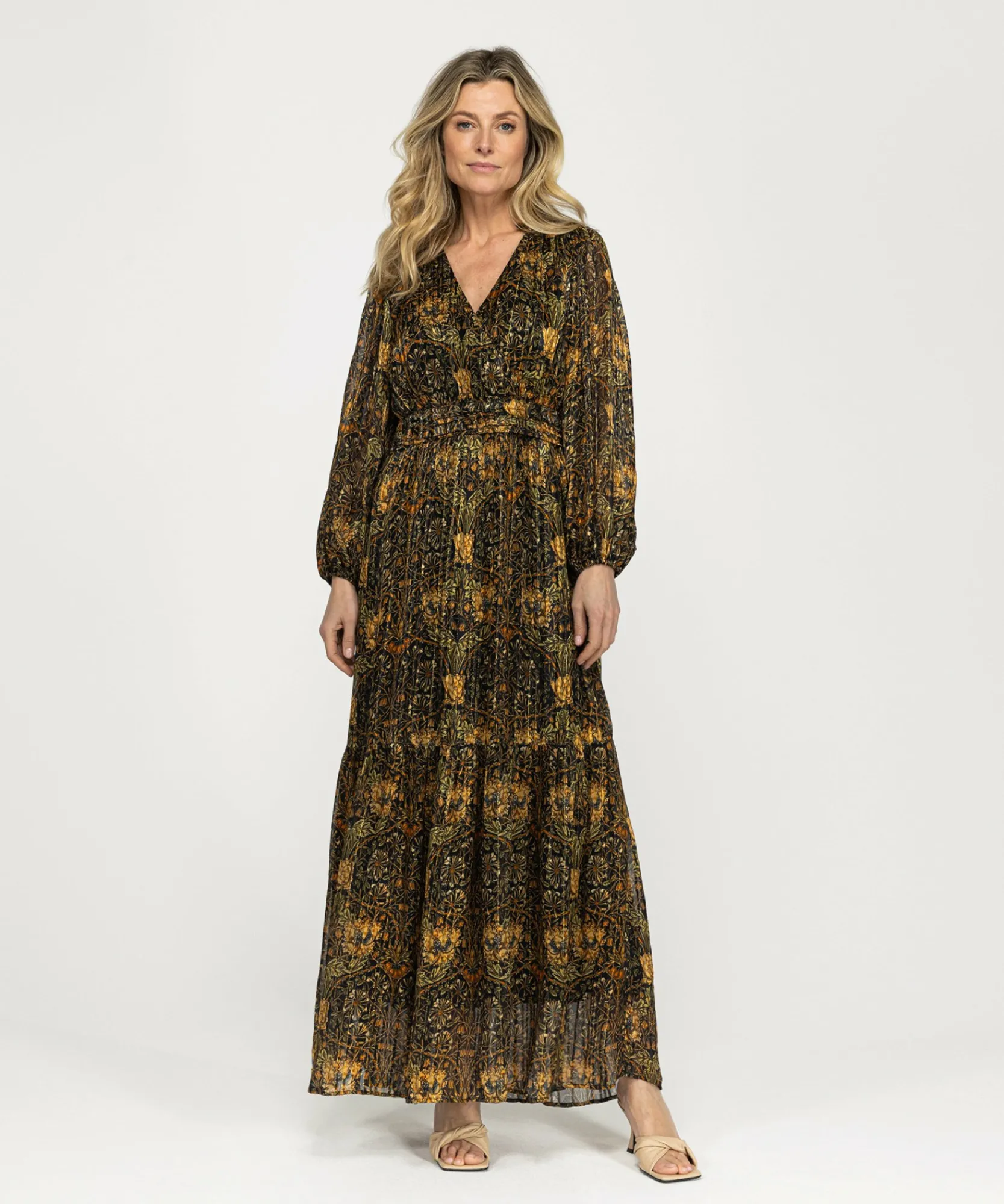Dalore Lurex Floral Rose-IBANA Online
