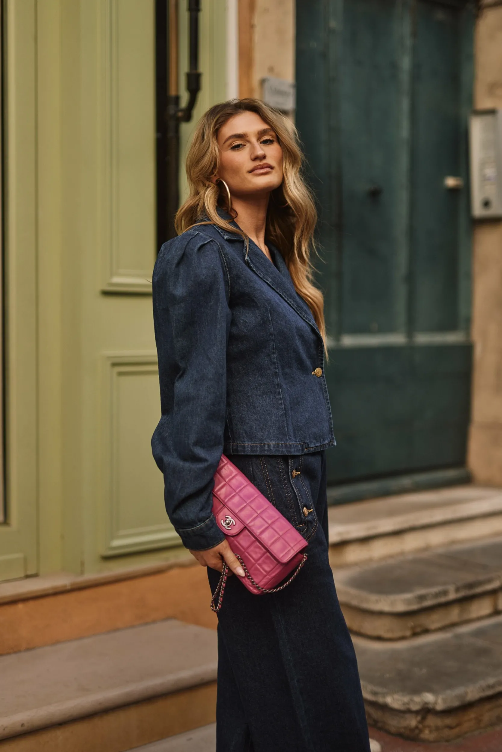 Jain Washed Denim-IBANA Sale