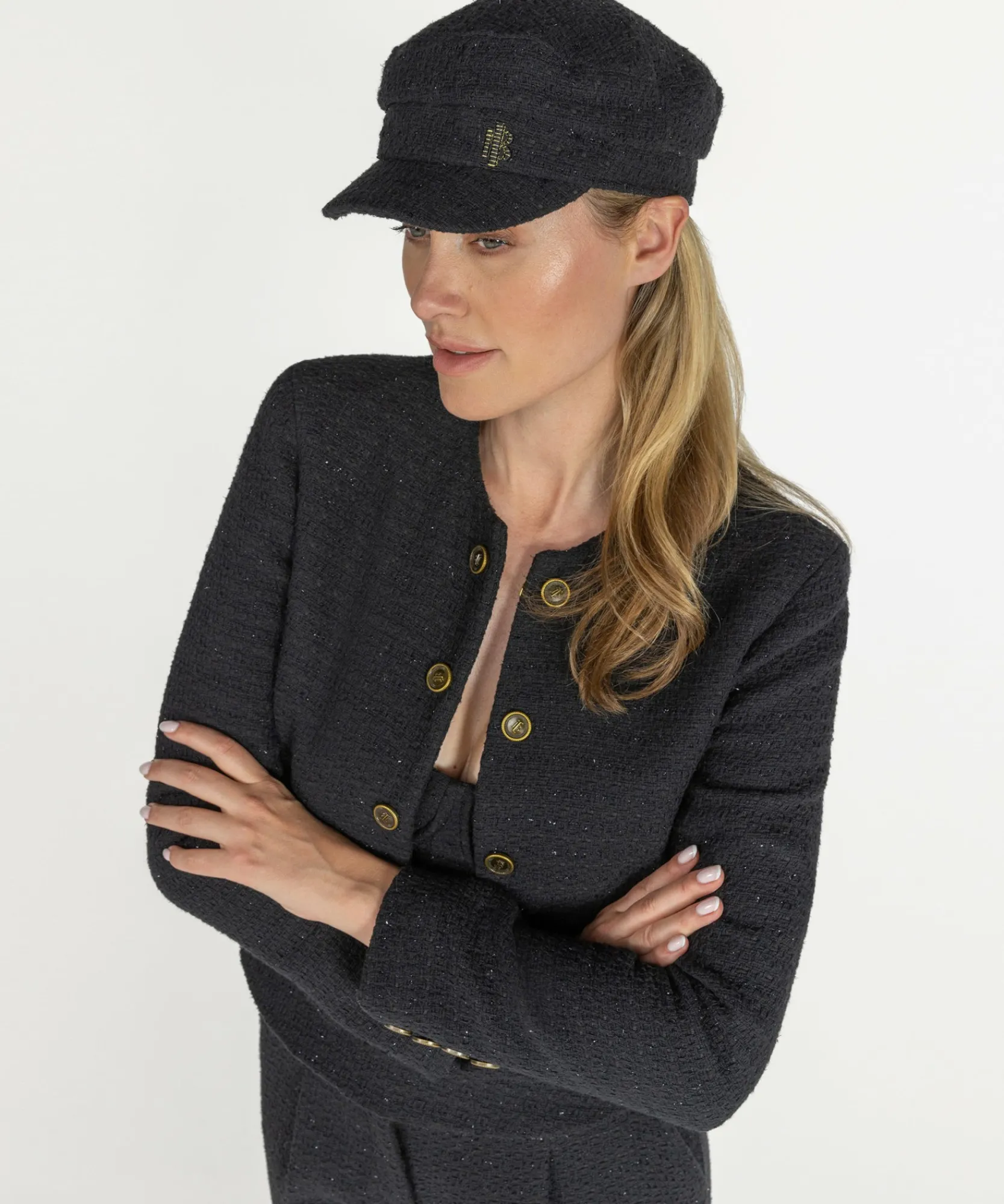 Marine Cap Black-IBANA Sale