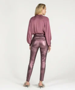 Paulina Metallic Dusty Rose-IBANA Outlet