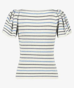 Thaira Stripes Airy Blue-IBANA Sale