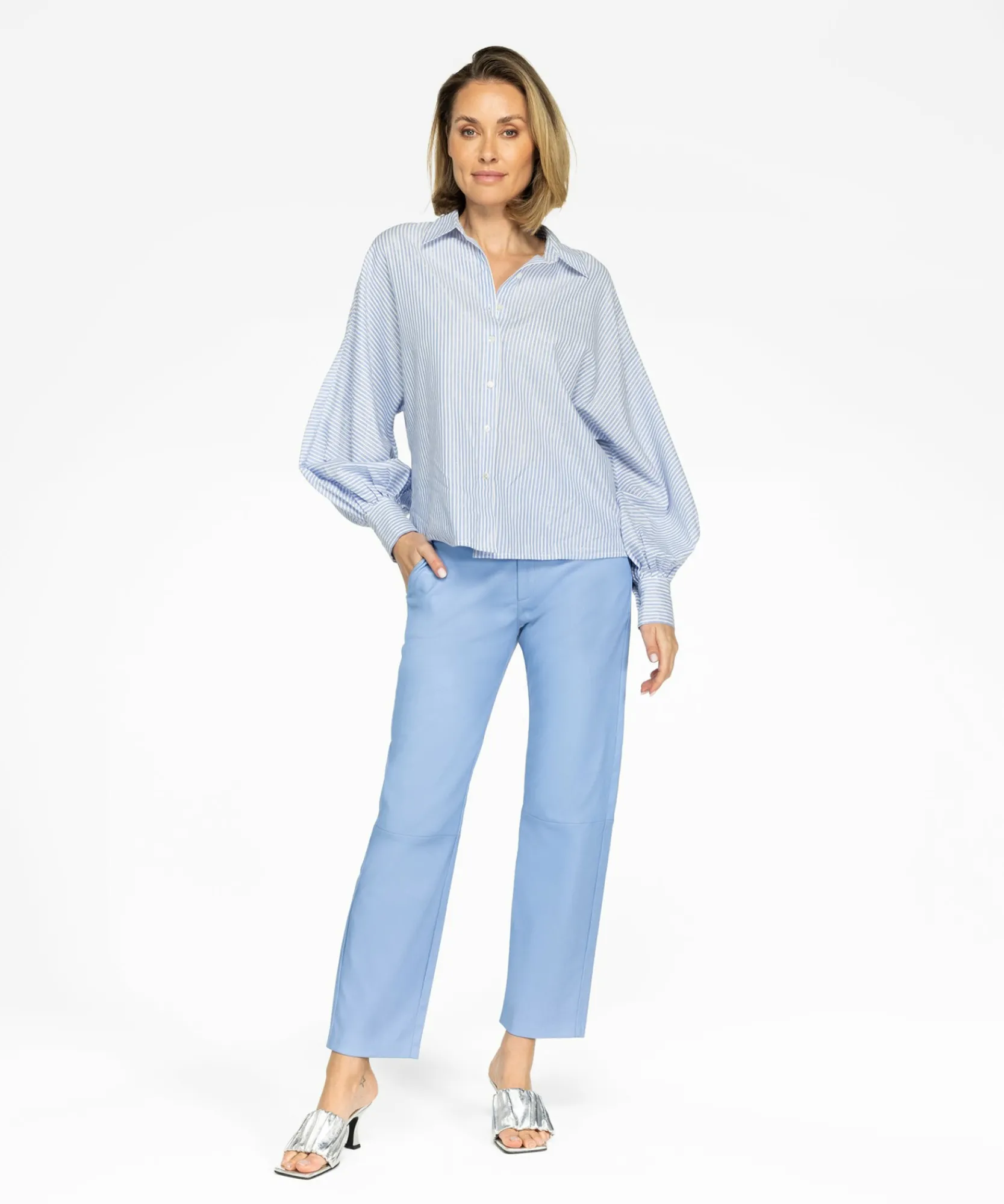 Tripe Airy Blue-IBANA Outlet